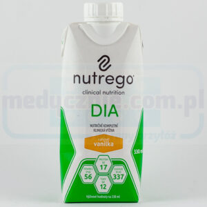 Nutrego DIA 330 ml Vanilie dietă pentru pacienții diabetici